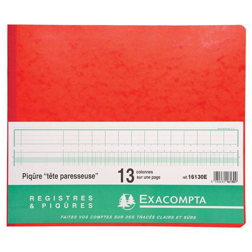 Piqûre 27x32cm à Tête Paresseuse 13 Colonnes Sur 1 Page
