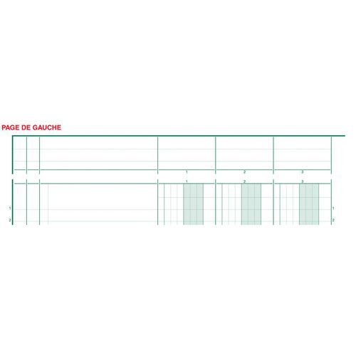 Piqûre 297x21cm à Tête Paresseuse 8 Colonnes Sur 2 Pages