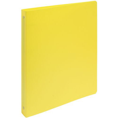 Classeur 4 Anneaux 30 Mm Pp Opaque - A4 Maxi Jaune
