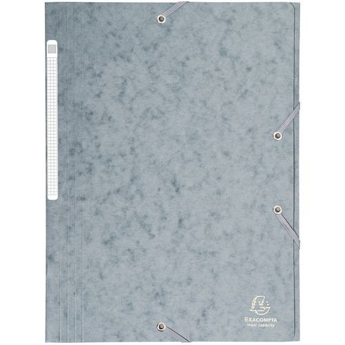 Chemise Maxi Capacity Carte Lustrée 425gmÂ² A4 Gris