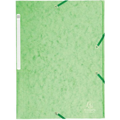 Chemise Maxi Capacity Carte Lustrée 425gmÂ² A4 Tilleul