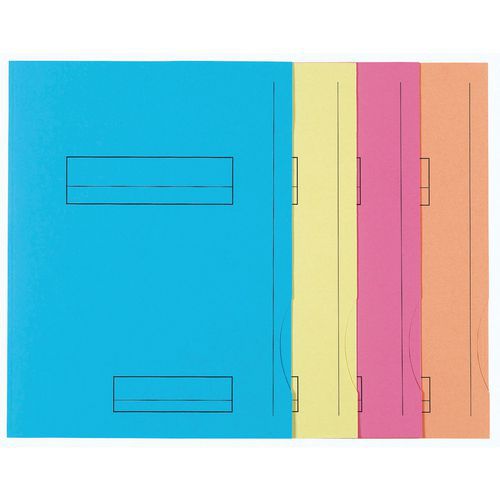 Set 50 Chemises Imprimées 2 Rabats Super 250 24x32cm Assorti