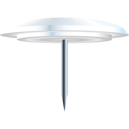 Boîte De 40 Punaises Pointe 7mm 10mm De Diamètre Blanc