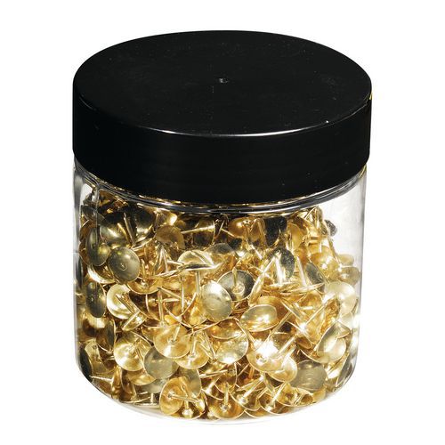 Boîte 750 Punaises En Laiton Hauteur De Pointe 9mm Laiton