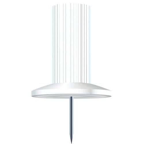 Boîte De 25 Épingles Papic Hauteur De Pointe 7mm Blanc