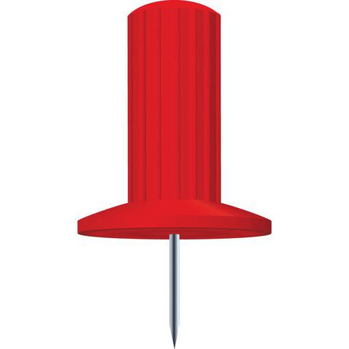 Boîte De 25 Épingles Papic Hauteur De Pointe 7mm Rouge