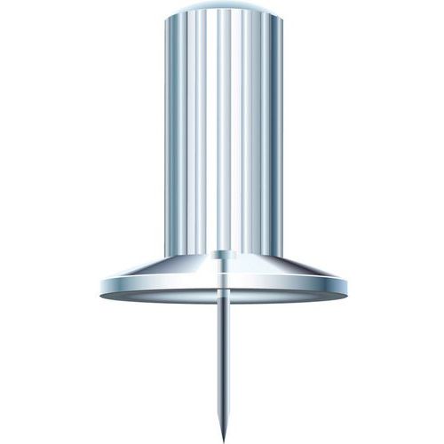 Boîte De 25 Épingles Papic Pointe 7mm Cristal Translucide