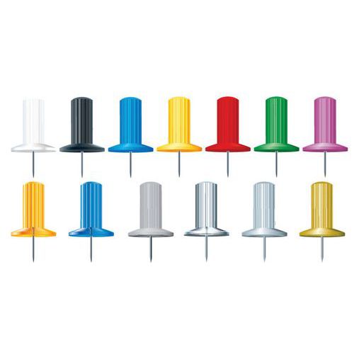 Set De 100 Épingles Papic Hauteur De Pointe 7mm Assorties