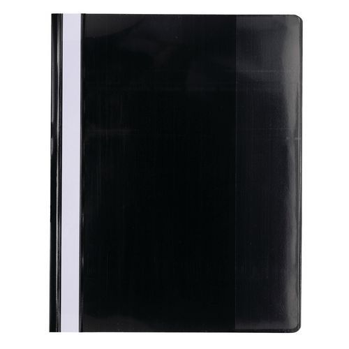 Chemise De Présentation à Lamelles Pvc Premium - A4 Noir