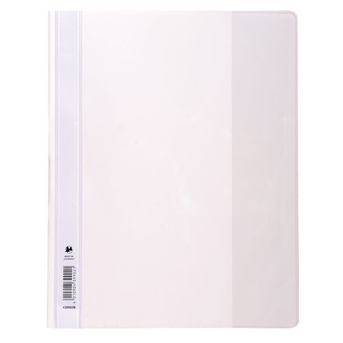 Chemise De Présentation à Lamelles Pvc Premium - A4 Blanc