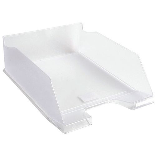 Corbeille-à-courrier Combo Maxi Bleu Glacé Translucide