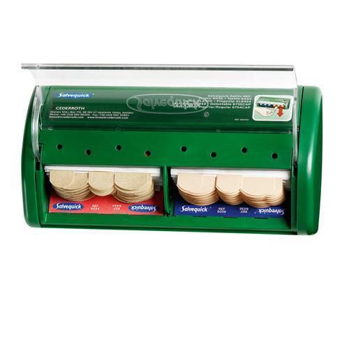 Salvequick - Distributeur de pansements inviolable - 230x120x55 mm - Urgence et premiers secours