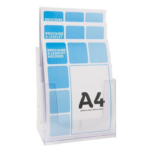 Porte-brochures A4 3 Niveaux