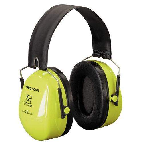3M - 3m 1 Casque Antibruit Haute Visibilité Optime Ii