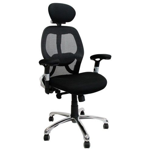 Fauteuil De Direction Ergonomique à Dossier Haut En Maille Pour Utilisation Permanente Cosmic