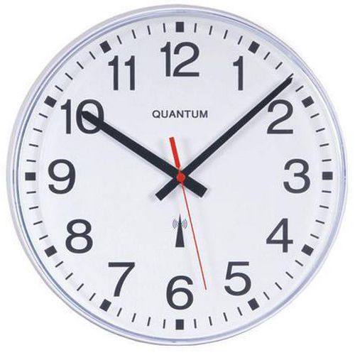 Horloge Radiocommandée Quantum. Diamètre : 303 Mm