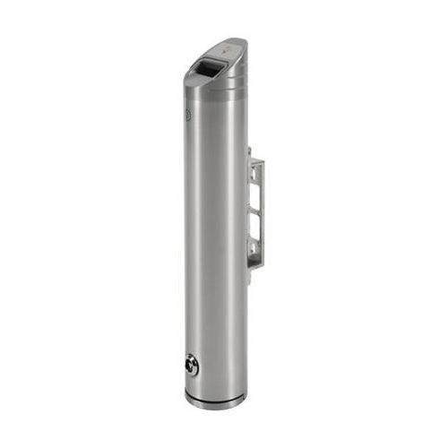 Showdown Displays - Cendrier Mural Cylindrique Inox Argent - 480mm Hauteur - Durable et Pratique