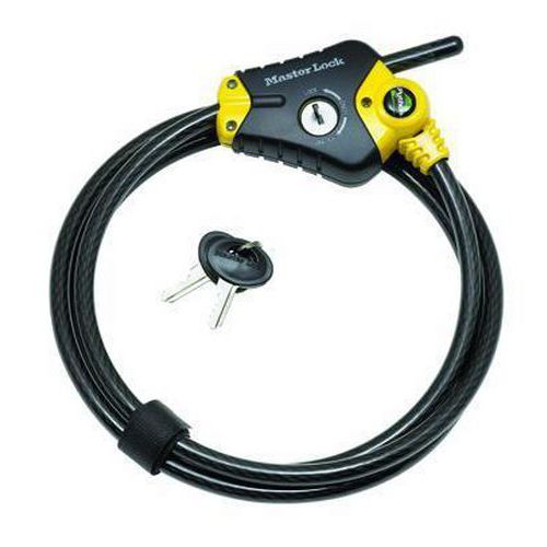 Câble Antivol Réglable : 1 800 X 10 Mm (l X Ø)