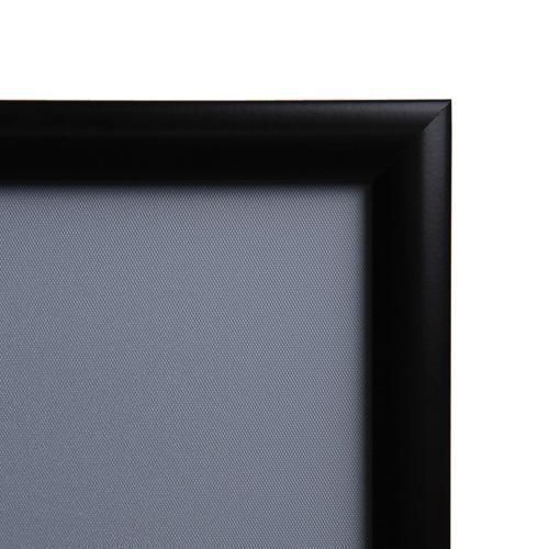 Showdown Displays - Cadre à clipser Noir A4 - Facile à utiliser - Idéal pour affichage