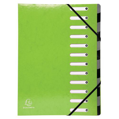 Trieur Harmonika Iderama 12 Compartiments Vert Anis