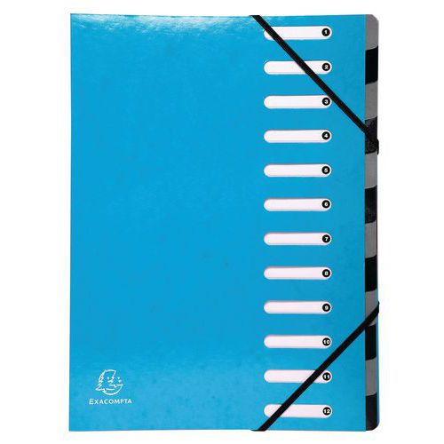 Trieur Harmonika Iderama 12 Compartiments Bleu Clair