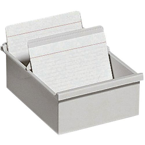 Bac k Pour 500 Fiches A5 Gris Lumière