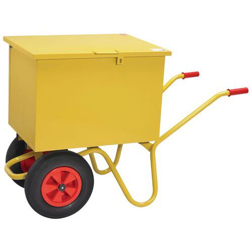 Brouette Caisse à Outils Sur Roue Anti-crevaison 160 L