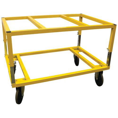 Chariot Porte Palette Pta 800 Réglable En Hauteur