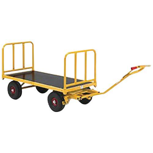 Grille De Sécurité Chargement Pour Chariot Tw 1500 Jaune