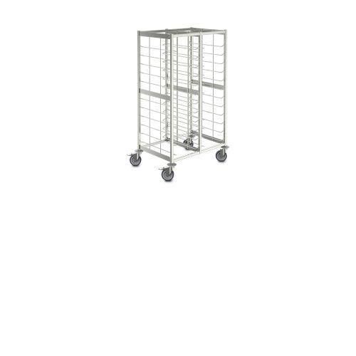 Hupfer - Chariot de débarrassage TAWEDEL - Inox Gris - 1784cm Hauteur - Éco-responsable