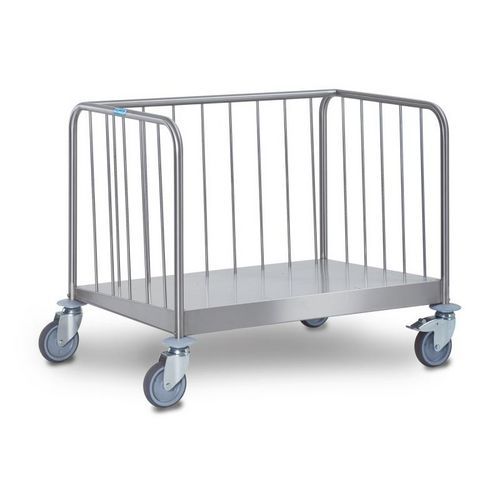 Hupfer - Chariot transport assiettes simple face TETW 1-6/26 - Inox - Ergonomique et Éco-responsable