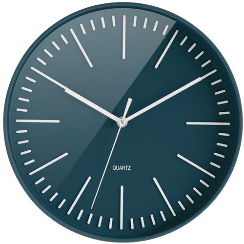 Horloge Atoll Petrole 30cm