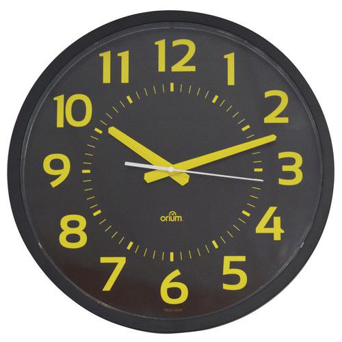 Horloge Sans Verre Silencieuse Contrast ⌀40cm