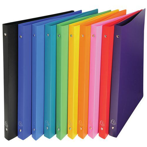 Classeur 4 anneaux TopFile A4 - Dos 40 mm - Assortis - Lot de 14 