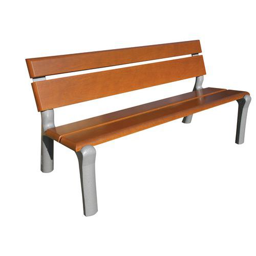 Banc Confort H:835 Fonte/bois
