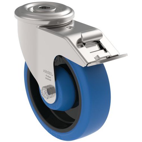 Roulette Pivotante à Å’il Force : 150 Diamètre 100 Mm