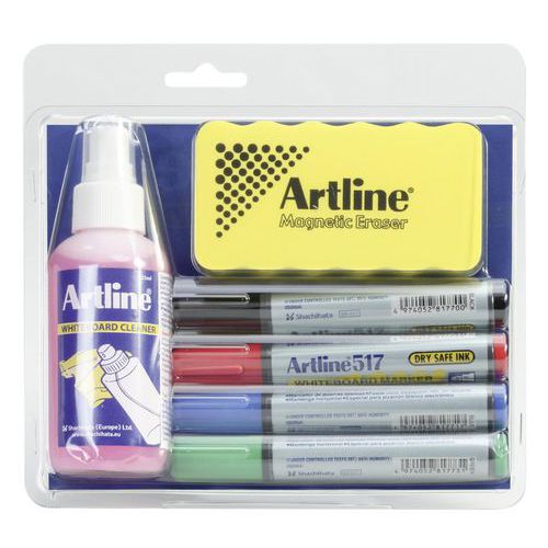 Kit De Nettoyage Pour Tableaux Blanc - Artline