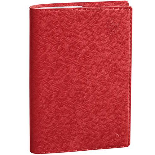 A918632 Agenda Hebdomadaire 2024 Randonné Recyclé Rouge