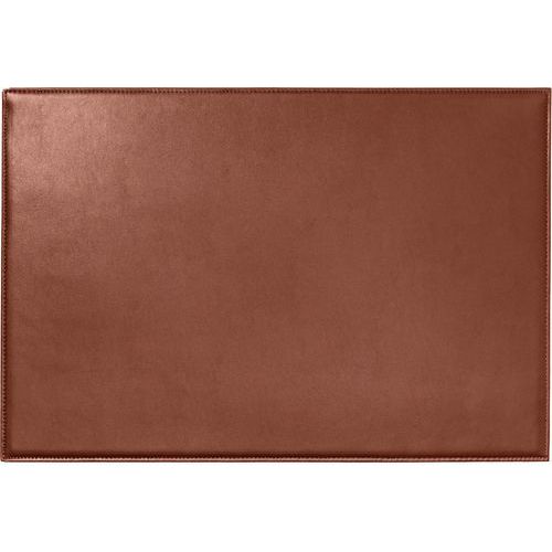 A918827 Sous-main Simple Satiné De 56x38cm Marron
