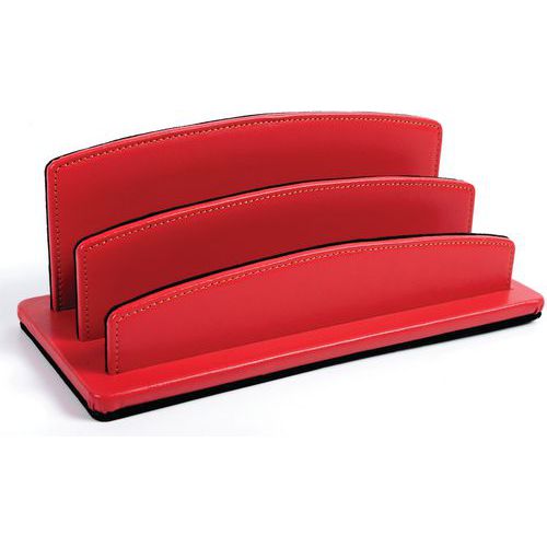 A918837 Trieur Demi-rond Satiné De 26x105x105cm Rouge