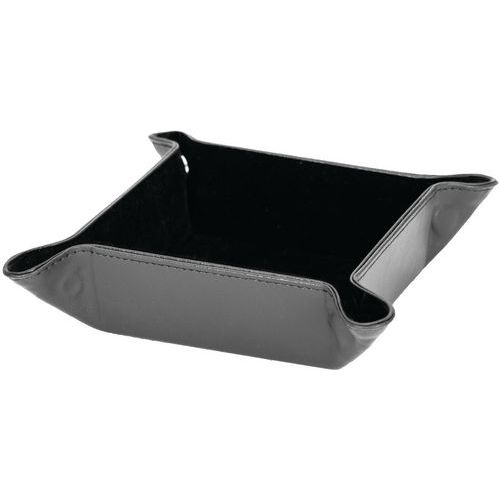 A918839 Vide Poche Satiné De 125x125x45cm Gris