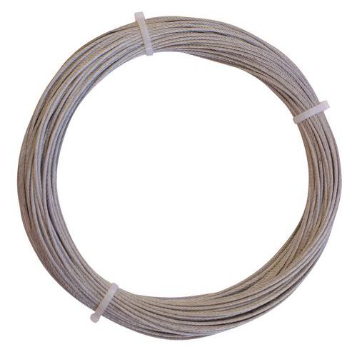 Câble Acier Galvanisé EHS Câble Acier plastifié Plast.Bob.2Mm.120M.Ehs —  Quincaillerie Roure Juni