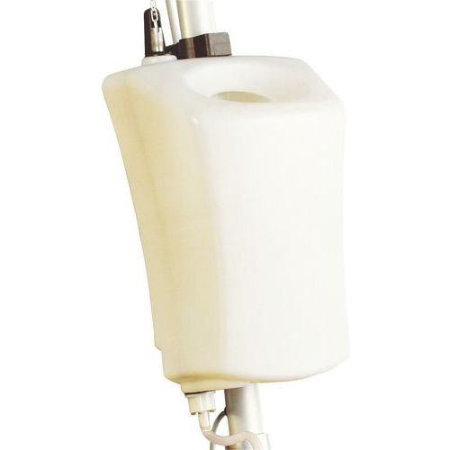Ghibli&Wirbel - Réservoir 12L pour Monobrosse Ergoline - Blanc - 55cm Hauteur - Durable et Pratique
