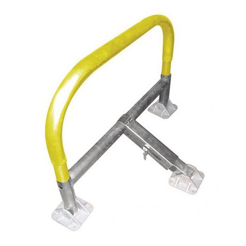 Arceau De Parking Stoppush Clé Identique Jaune