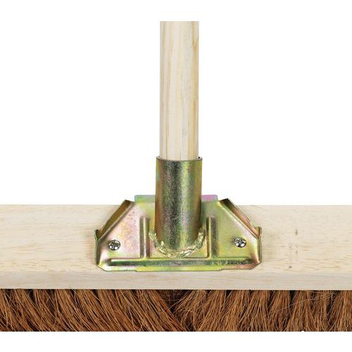 Balai Poils Doux élastiques Balai Intérieur Avec Tige 40cm - Balai Anti-poussière Bois Doux Pour Parquet Et Carrelage
