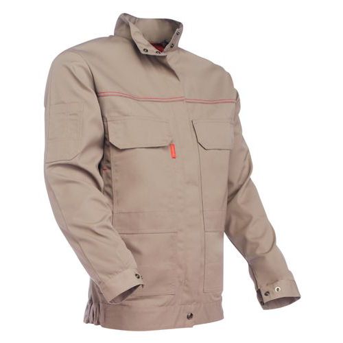 Blouson De Travail Leader Class Beige T4
