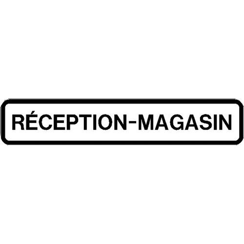 Kelias - Panonceau Directionnel Rectangle Aluminium 1300mm - Réception-Magasin - Rigide 250mm