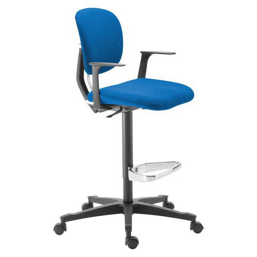 Siège Haut Egok cale Rein Repose Pied Tapissé Vert