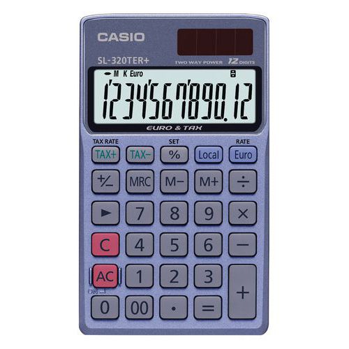 Calculatrice Sl320 Ter+ Casio 200x136x22 Mm