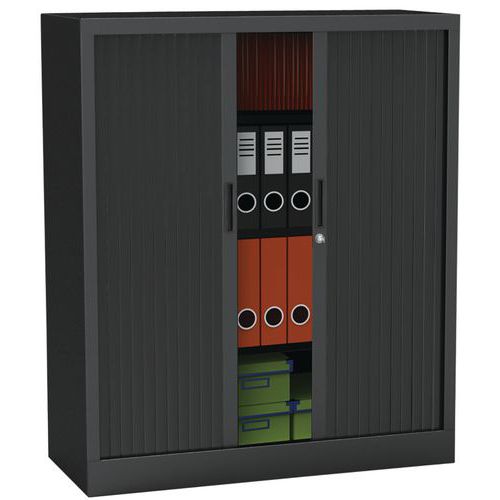 Armoire à rideaux Premium unie - Hauteur 136 cm Armoire à rideaux Premium unie - Hauteur 136 cm